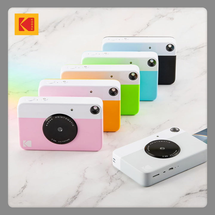 KODAK Printomatic Sofortbildkamera (schwarz) Kamera Schwarz, Kamera Schwarz