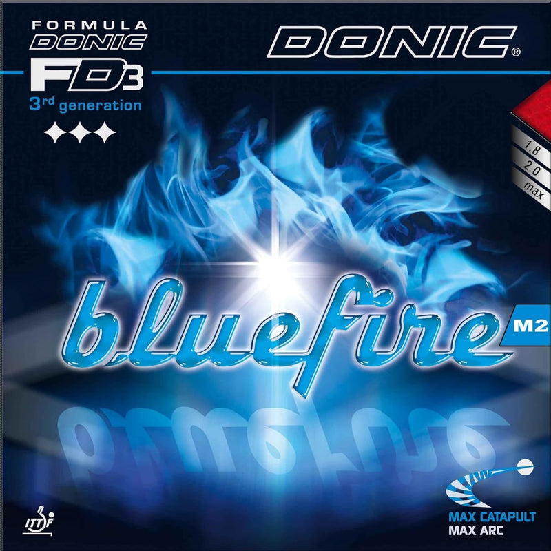 DONIC Belag Bluefire M2 blau 2,0 mm, blau 2,0 mm