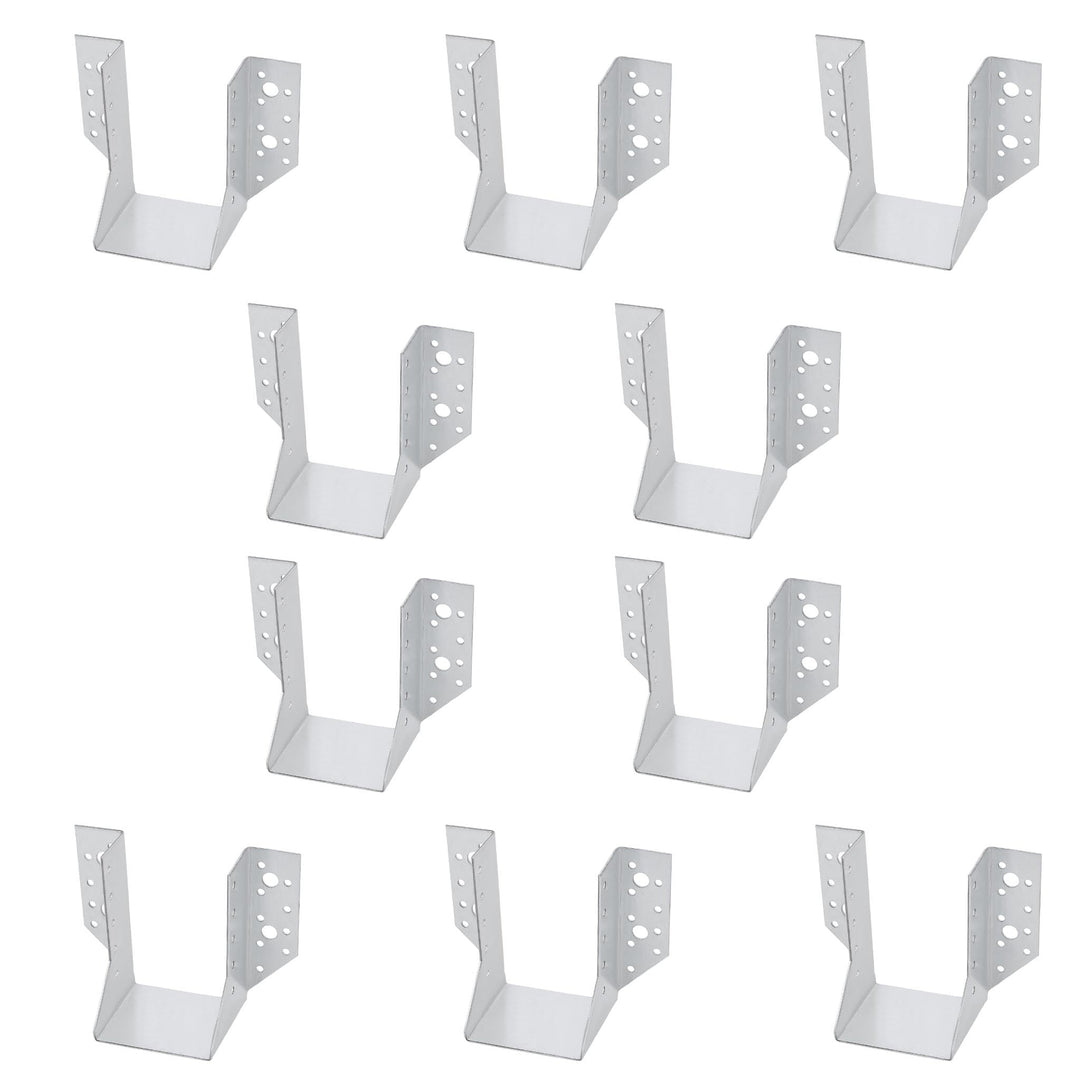 KOTARBAU® 10er Set Balkenschuh Typ A 80 mm Holzbalkenverbinder Balkenverbinder Verbinder für Baukons