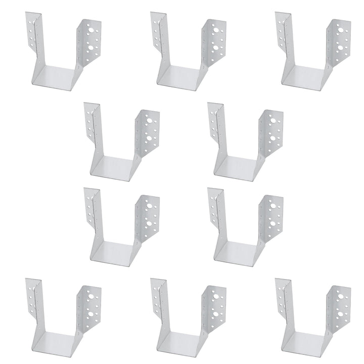 KOTARBAU® 10er Set Balkenschuh Typ A 80 mm Holzbalkenverbinder Balkenverbinder Verbinder für Baukons