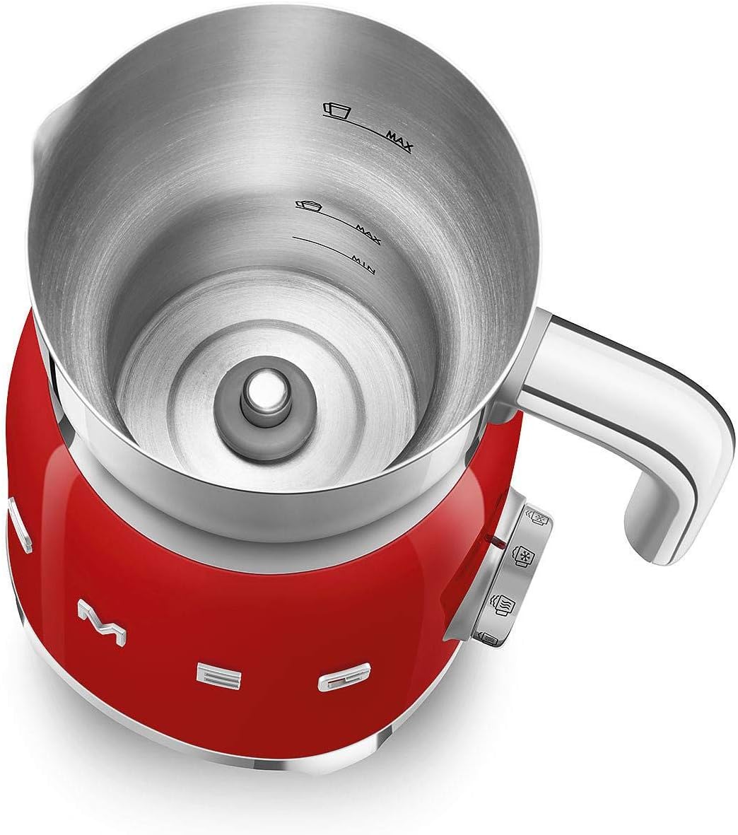 Smeg MFF01RDEU Chocolatiére rot