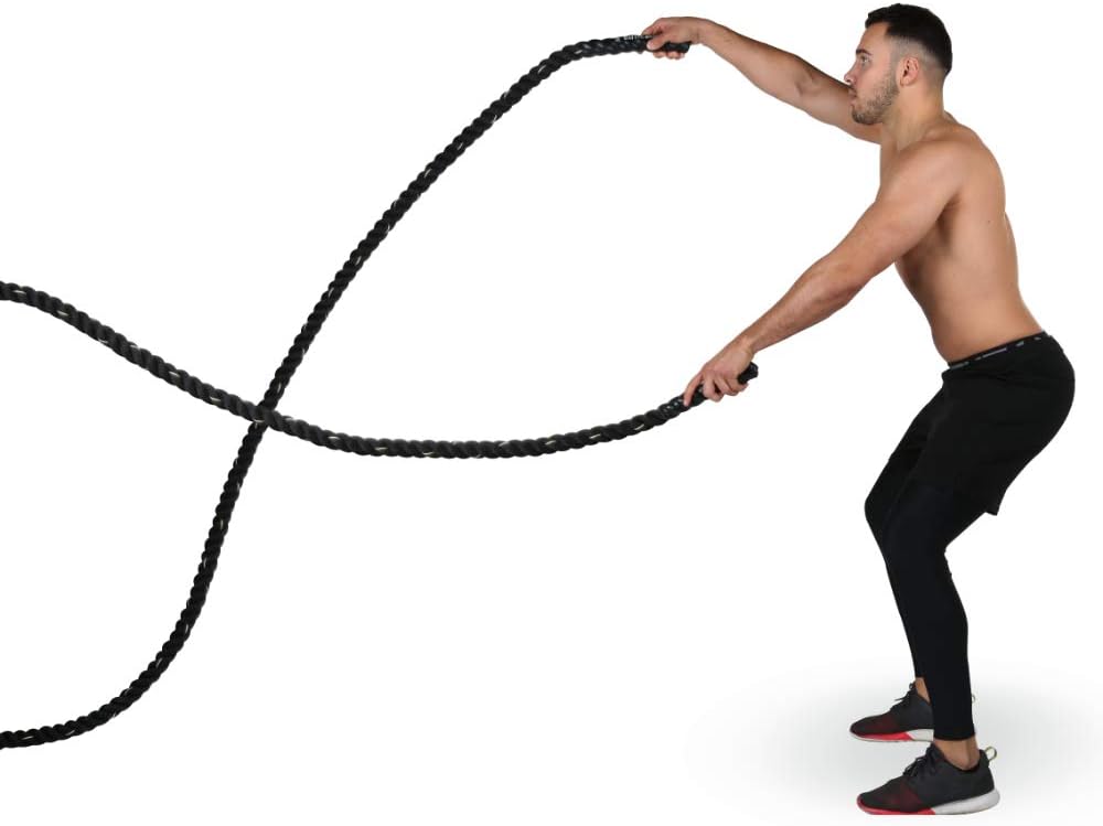 Suprfit Battle Rope - Power Rope für Cross Training und Functional Training, Schwungseil zur Förderu