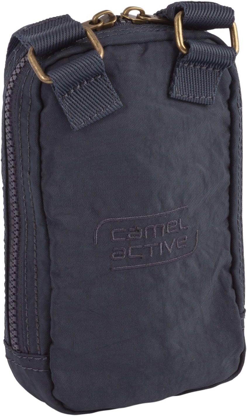 camel active Herren Rucksack mit 2-Wege-Reissverschluss 11,5x4x19,5 Dark Blue, 11,5x4x19,5 Dark Blue