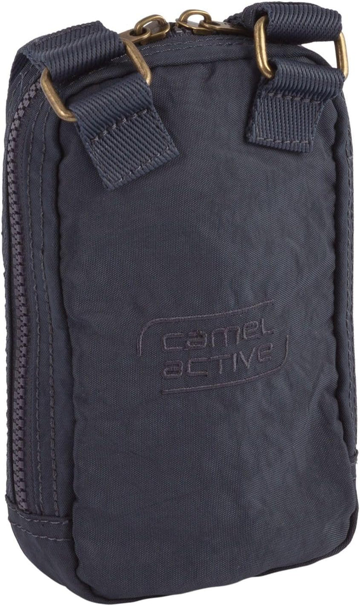 camel active Herren Rucksack mit 2-Wege-Reissverschluss 11,5x4x19,5 Dark Blue, 11,5x4x19,5 Dark Blue