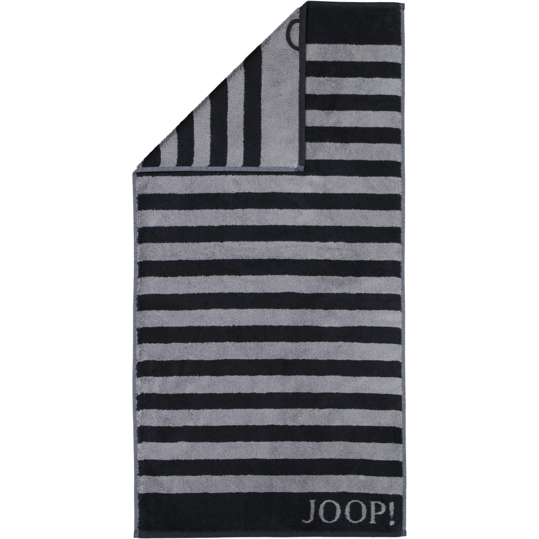 Joop! Handtücher Classic Stripes 1610 schwarz - 90 Saunatuch 80x200 cm Saunatuch 80x200 cm Schwarz -