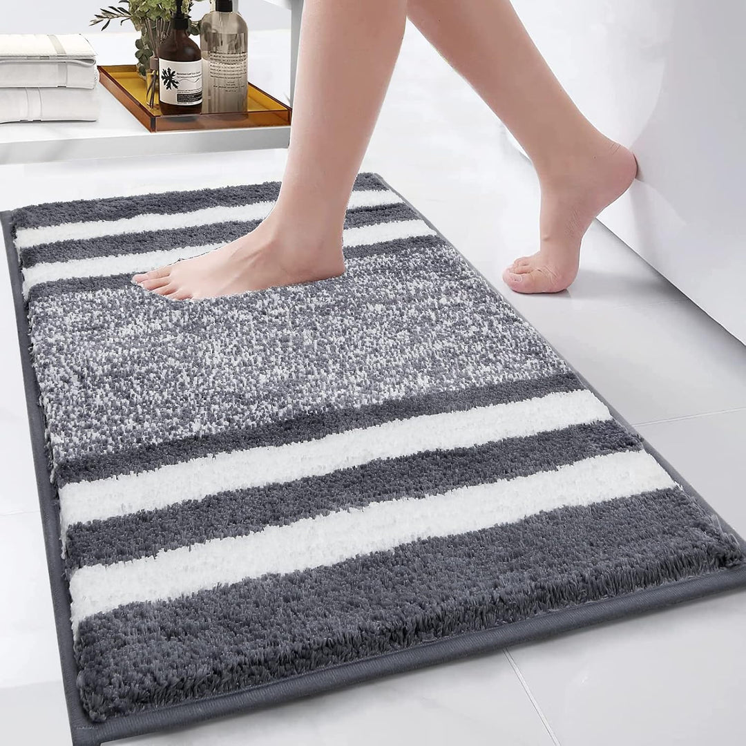 Pauwer Mikrofaser Weichen Badematten &amp; Badteppiche, Gross 60 x 120 cm Flauschige Wasserabsorbierend