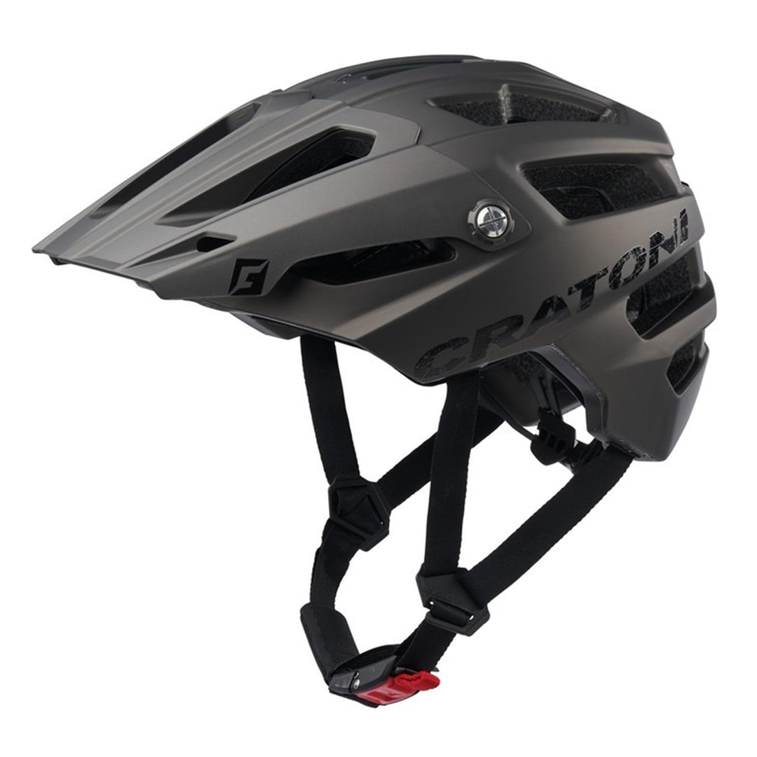 Cratoni Unisex – Erwachsene Alltrack Helme, Coffee Metallic Matt, M