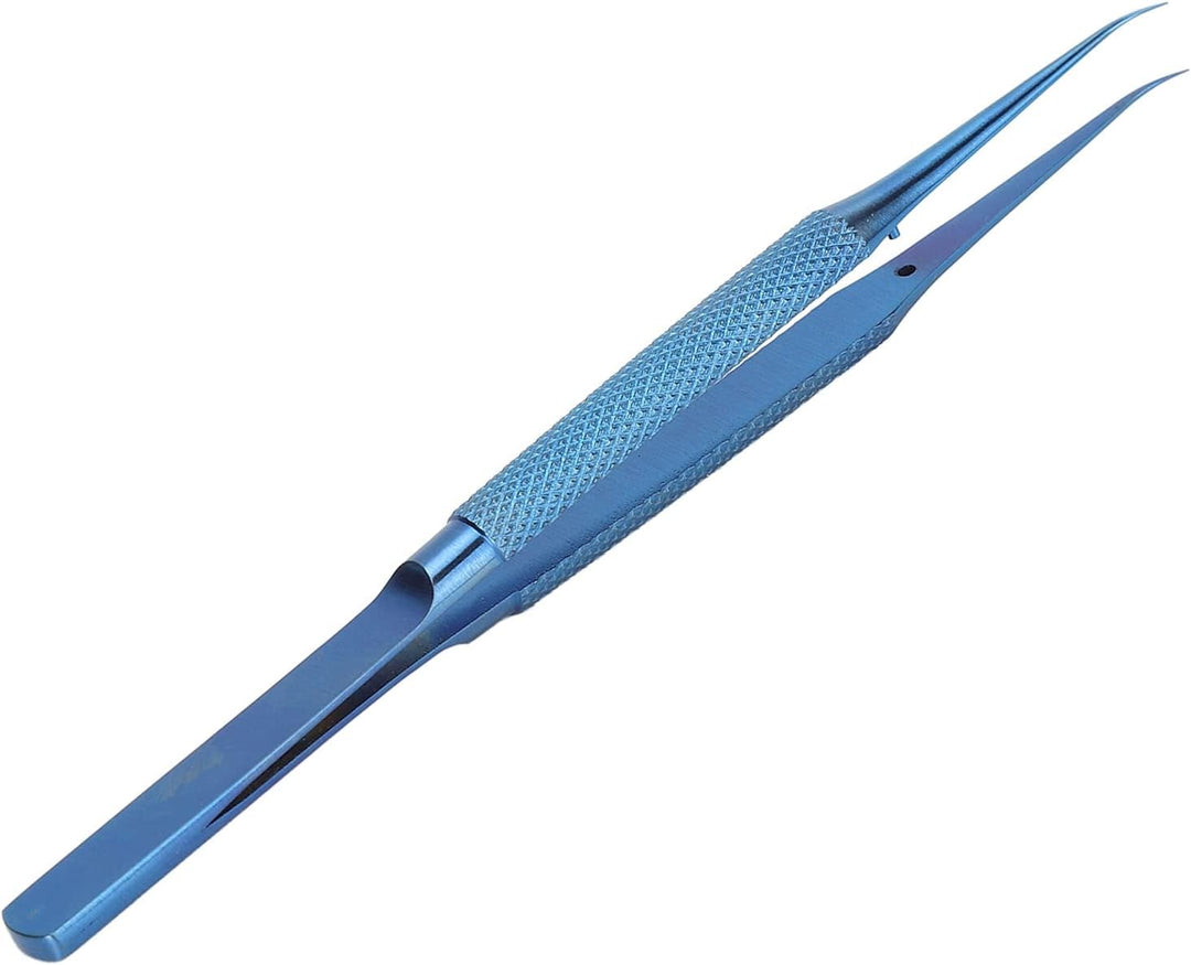 Micro Pinzette Ti-Legierung wissenschaftliche Ausbildung Mikroskop Flying Wire Pinzette Punkt 0,15 M