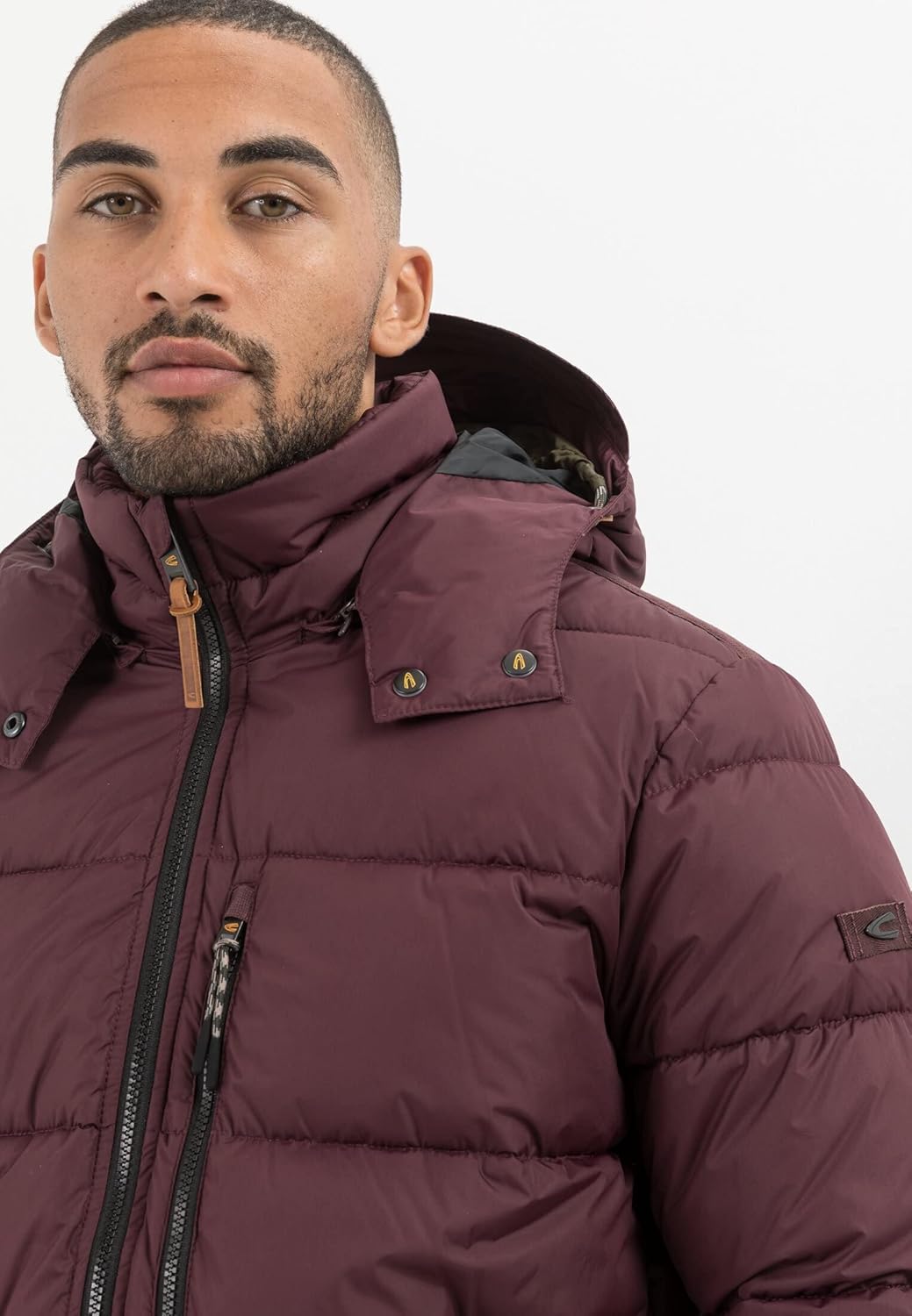 camel active Herren 420224/8e75 Jacket 36 Dunkelbraun, 36 Dunkelbraun