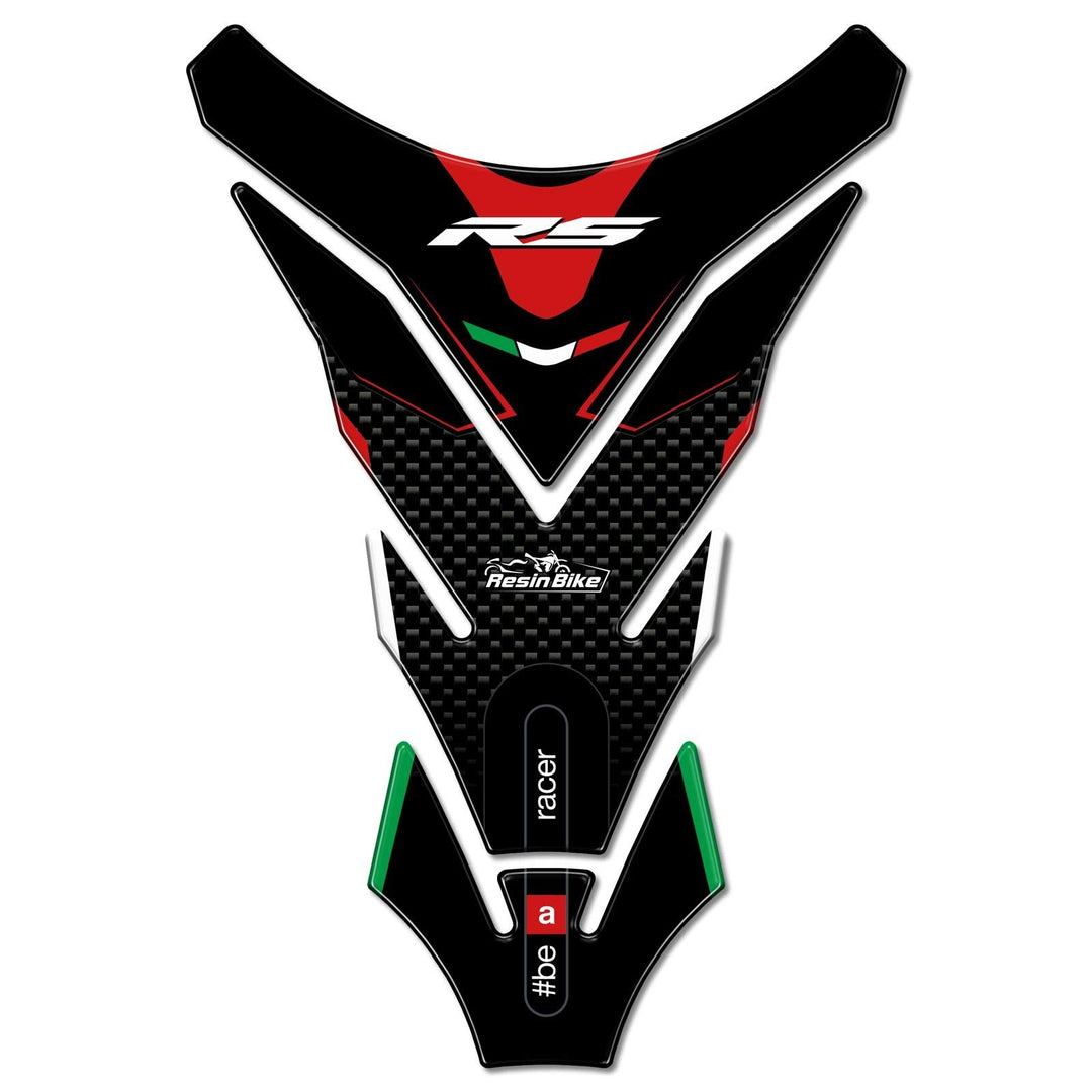 Resin Bike Motorrad Aufkleber kompatibel mit Aprilia RS 2010-2026. Tank Grip und Tankpad Schutz Krat