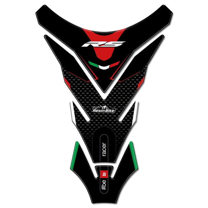 Resin Bike Motorrad Aufkleber kompatibel mit Aprilia RS 2010-2026. Tank Grip und Tankpad Schutz Krat