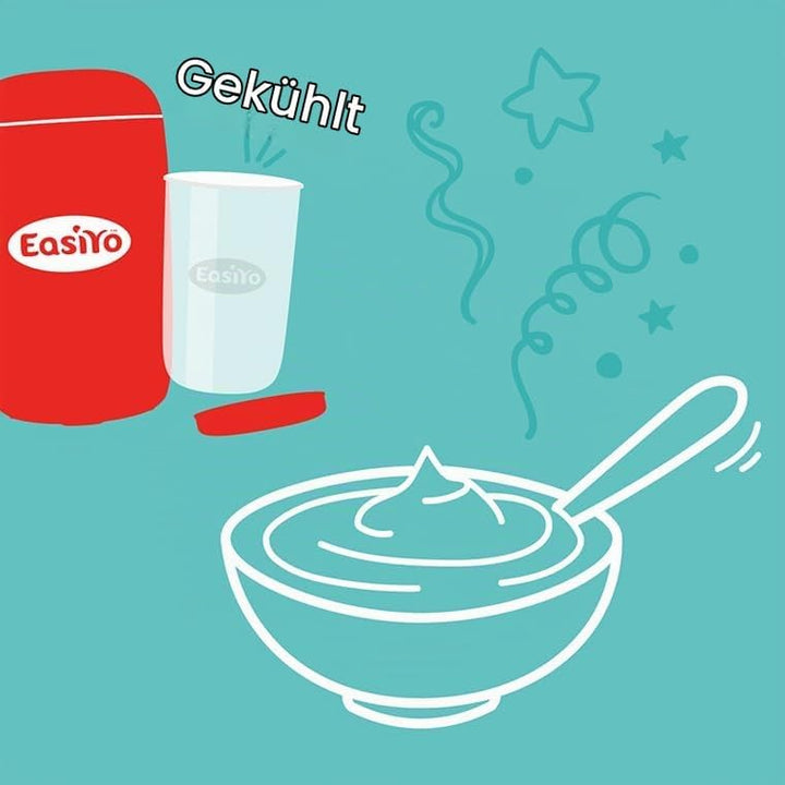 Easiyo Joghurtbereiter, Rot, 1 kg