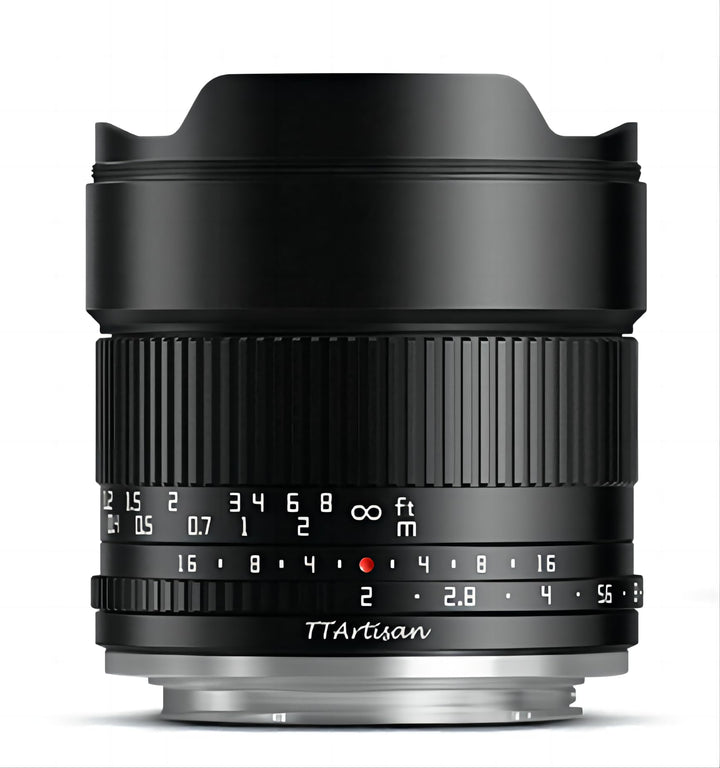 TTartisan 10mm F/2.0 Ultraweitwinkelobjektiv, kompatibel mit spiegellosen Fuji X-Mount-Kameras