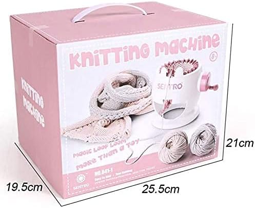 Yohencin Strickmaschine,22 Nadeln Smart Weaving Loom Knitting Round Loom,DIY-Doppelstrickmaschine fü