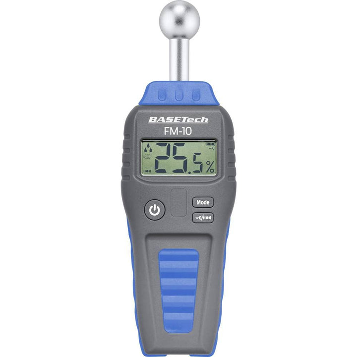 Basetech FM-10 Materialfeuchtemessgerät Messbereich Baufeuchtigkeit (Bereich) 0.1 bis 99.9% vol Mess