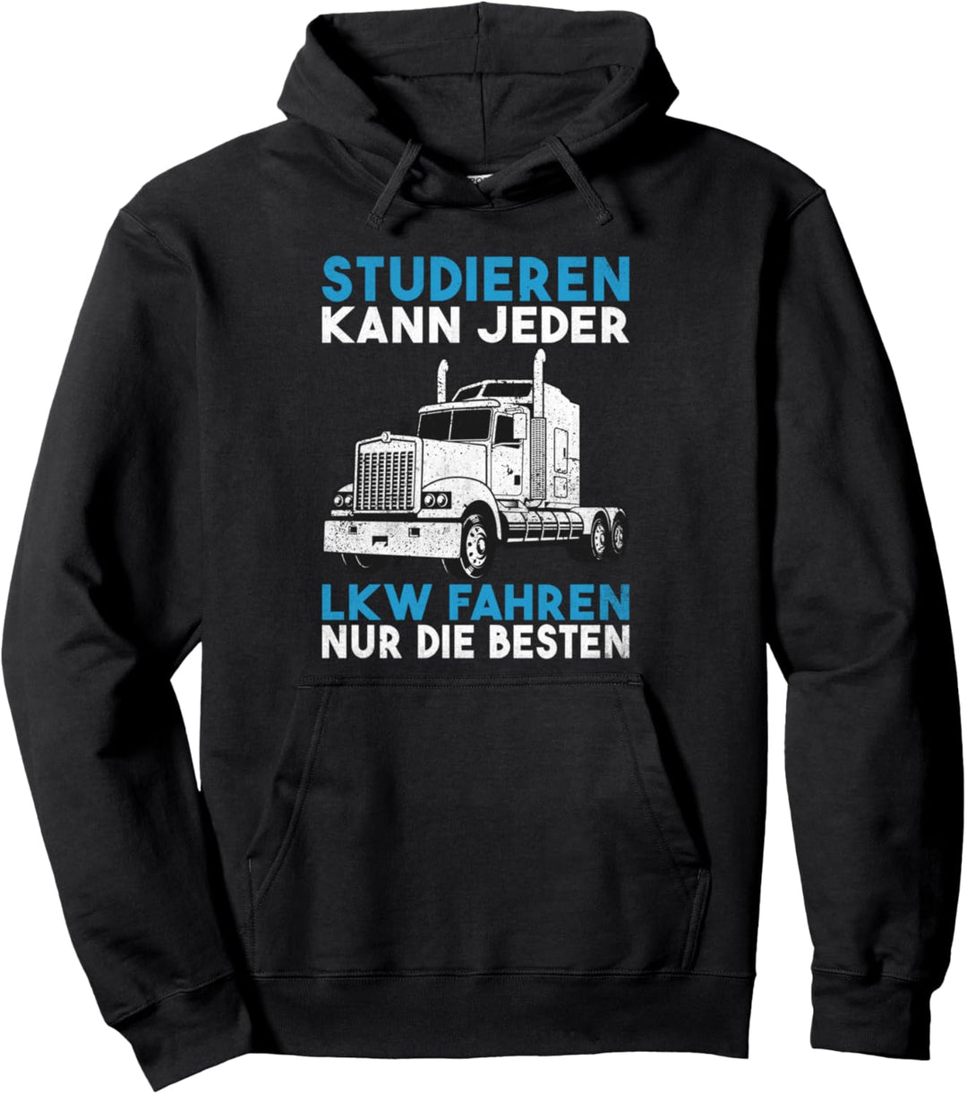 Trucker LKW Fahrer Fernfahrer Sprüche Zubehör Lustig Pullover Hoodie