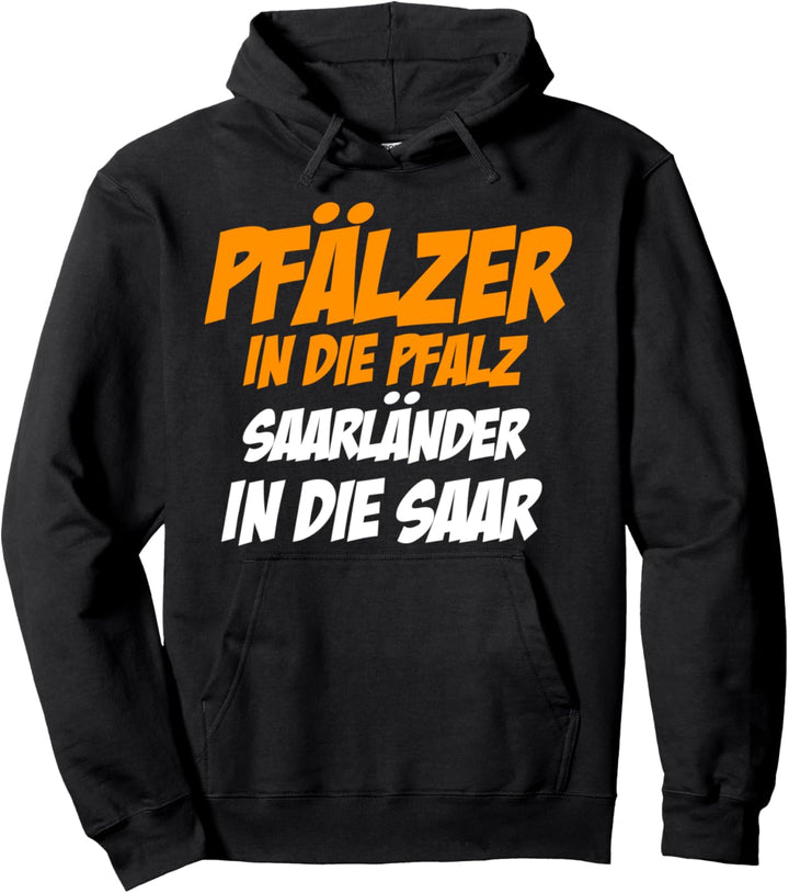 Pfälzer in die Pfalz Saarland Dialekt Weinfest Geschenk Pullover Hoodie