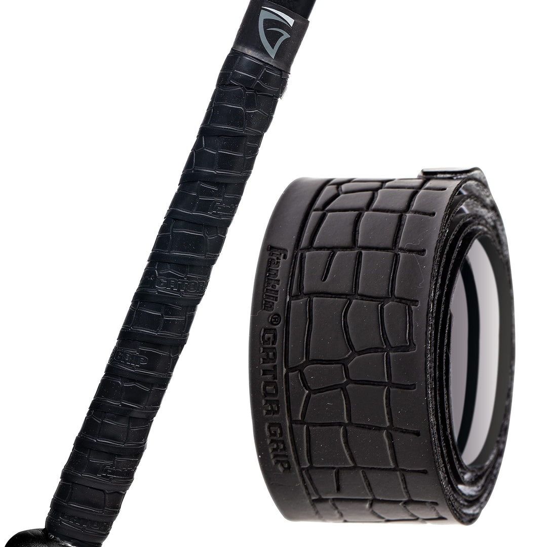 Franklin Sports Gator Grip Schläger-Griffband Schwarz, Schwarz