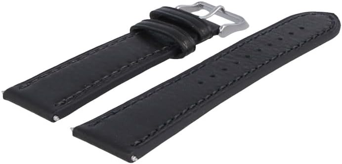 Victorinox Uhrenarmband 23mm Leder Schwarz - 004972