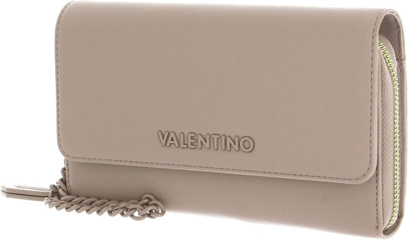 VALENTINO Cognac Wallet with Shoulder Strap Lilla