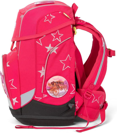 ergobag cubo Set ergonomischer Schulrucksack Klassisch 5-teilig 1. Klasse Grundschule 40x20x25 cm (B