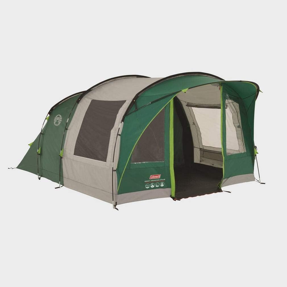Coleman Zelt Rocky Mountain 5 Personen Tunnelzelt, 5 Mann Familienzelt, wasserdicht WS 4.500 mm Rock