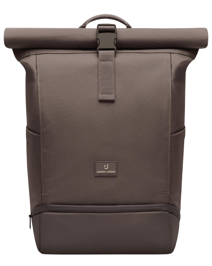 Johnny Urban Rucksack Herren & Damen Braun - Allen Large - Rolltop Backpack Gross für Fahrrad, Arbei