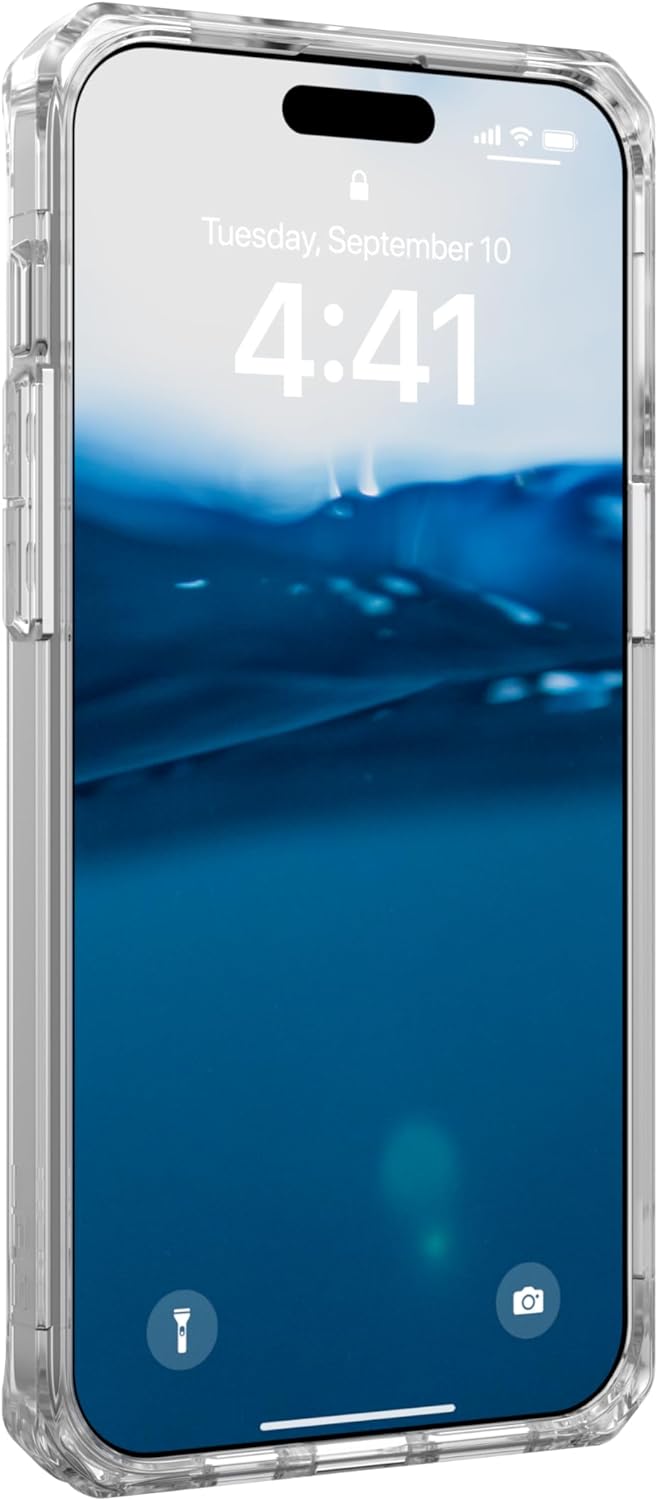 URBAN ARMOR GEAR Plyo Hülle kompatibel mit Apple iPhone 15 Pro Max [Wireless Charging kompatibles Co