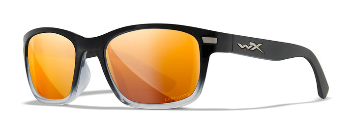 Wiley X Unisex Acpea06 Sonnenbrille, Gris, M-L