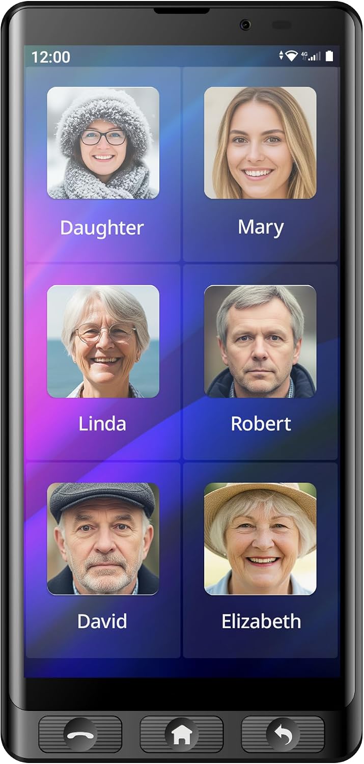 Maxcom MS601 Smartphone for Seniors - Versione UK