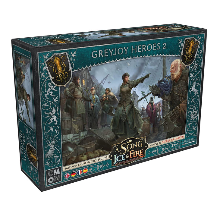 CMON | A Song of Ice &amp; Fire – Helden von Haus Graufreud II | Erweiterung | Tabletop | 2 Spieler | Ab
