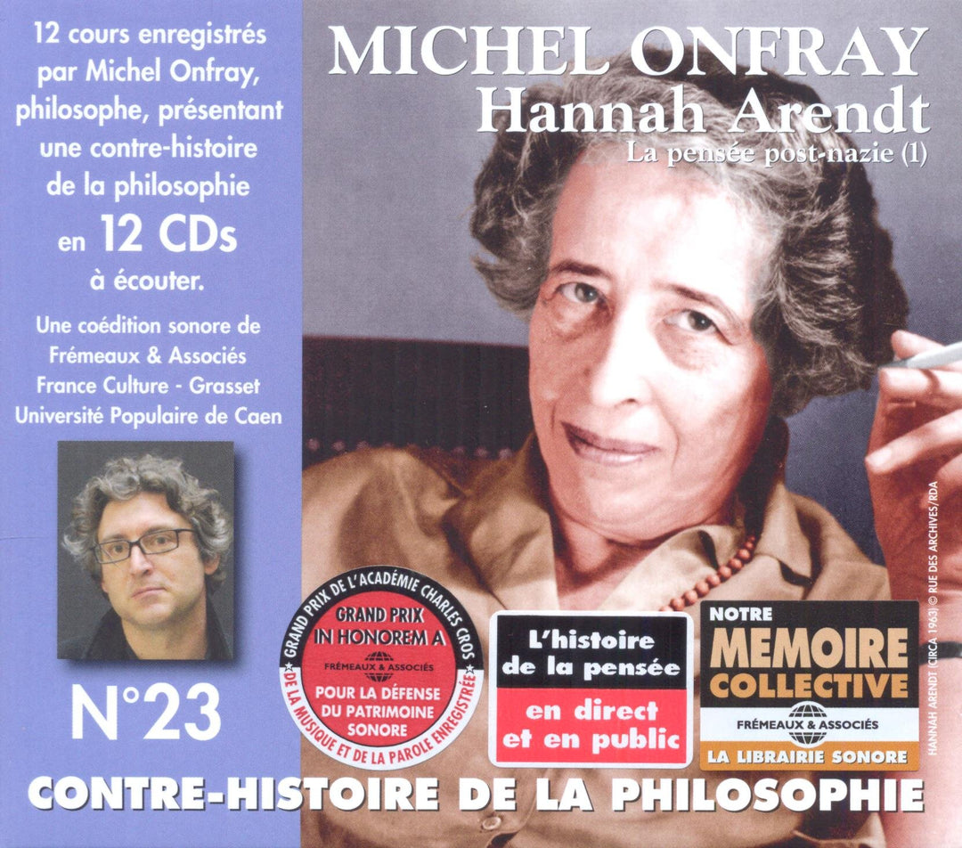Contre-Histoire Philosophie Vol.23, Audio-CD