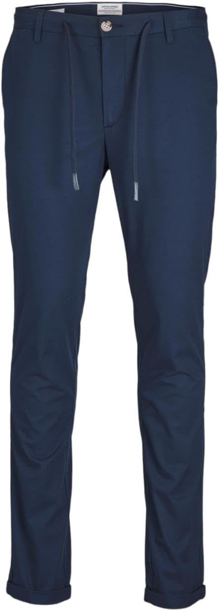 JACK & JONES Herren Jpstmarco Jjsummer Chino DEK Chinohose 27W / 32L Navy Blazer, 27W / 32L Navy Bla