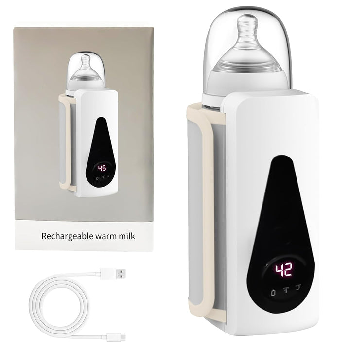 Flaschenwärmer Baby, Flaschenwärmer Baby Unterwegs für alle Flaschen, Einstellbare Temperatur Babyfl