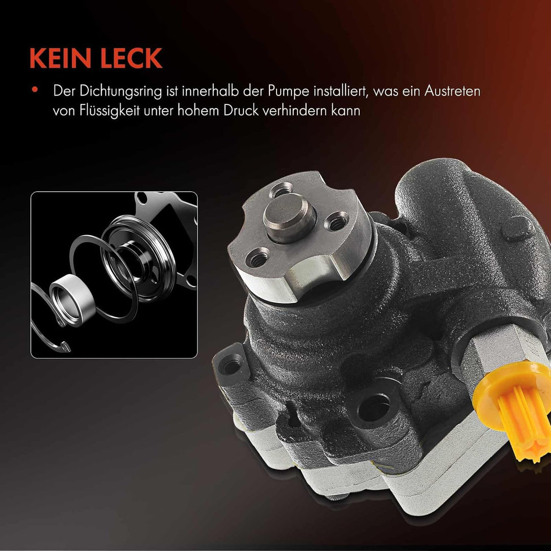 Frankberg Servopumpe Hydraulikpumpe Lenkung Ohne Riemenscheibe Kompatibel mit Mondeo III B5Y B4Y BWY