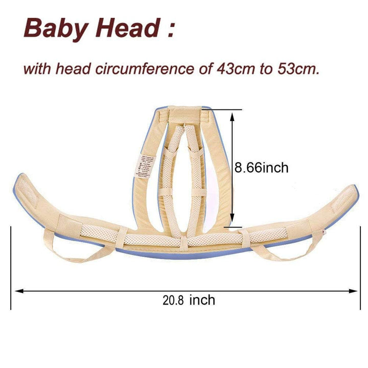 IULONEE Baby Helm Kleinkind Schutzhut Kleinkind Kopfschutz Baumwolle Hut Kleinkind Verstellbarer Sch