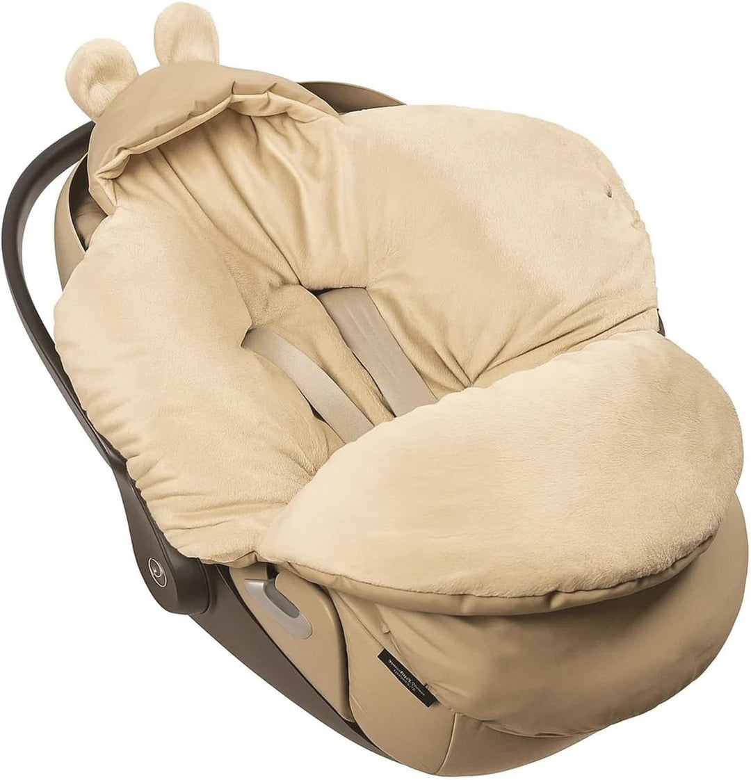 millybo Fusssack Baby Einschlagdecke für Winter geeignet für Kinderwagen Babyschale Babybett Autosit