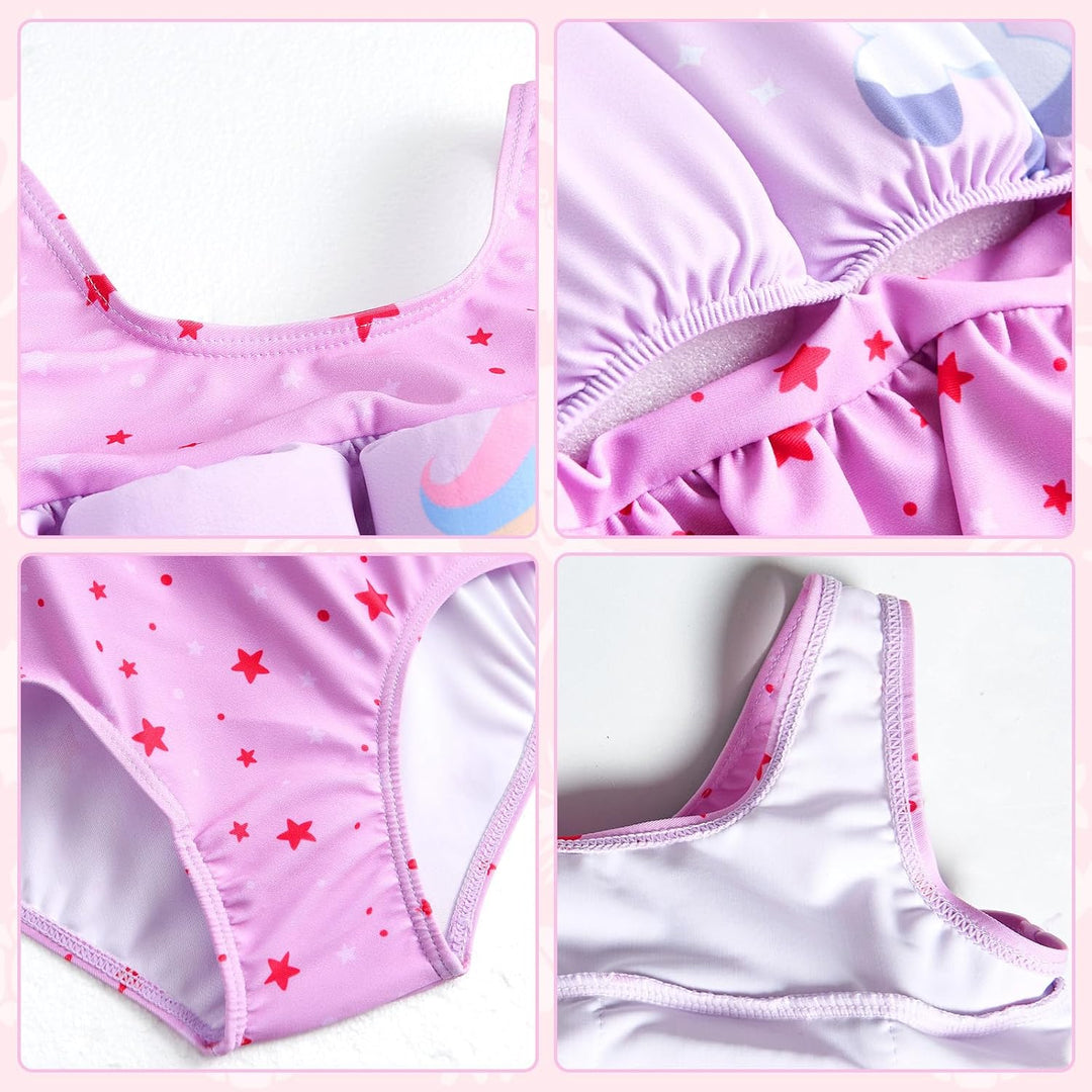 Badeanzug Baby Mädchen mit Floatation Kleinkind Schwimmtraining Hilfe Schwimmende Badeanzug EIN Stüc