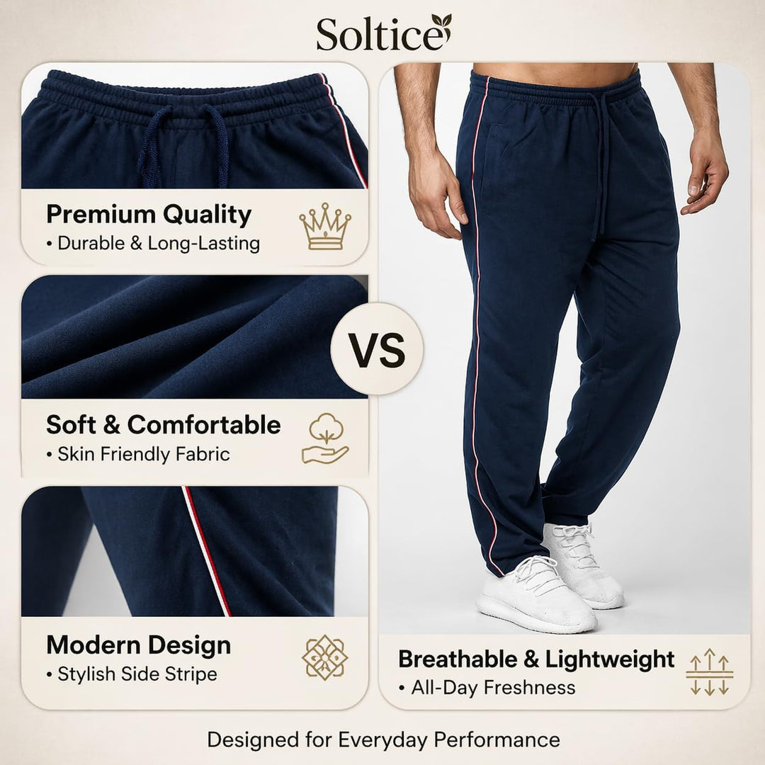 Soltice Jogginghose lang aus Mikrofaser, Bequeme Freizeithose, leichte Sporthose, schnelltrocknend (