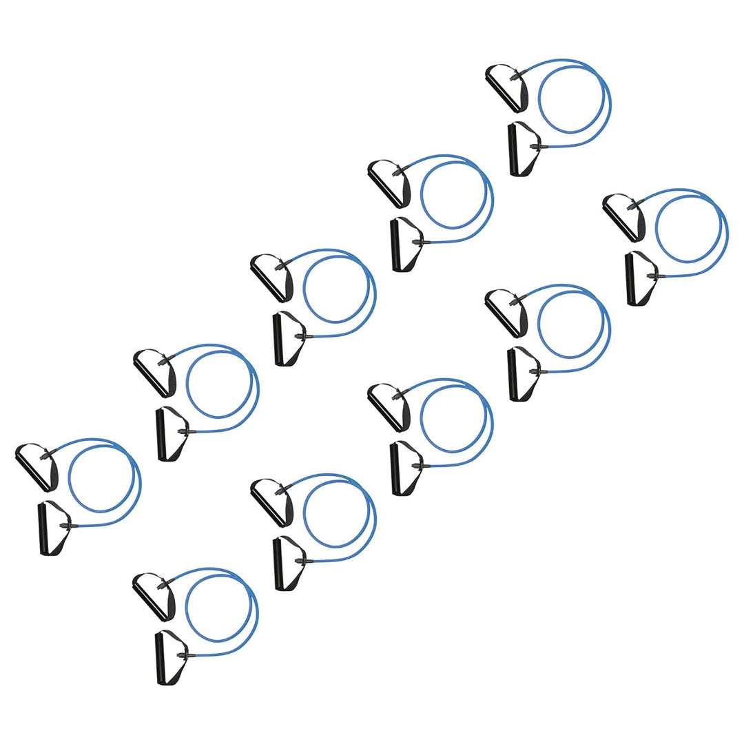 Sport-Tec Fitness Tube, 10er Set extra stark - blau, extra stark - blau