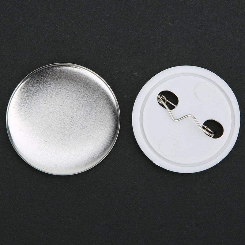 Fydun 100 Sätze 37mm Abzeichen Pin Button Teile Abzeichen Clear Acryl Badge Maker Making Supplies DI