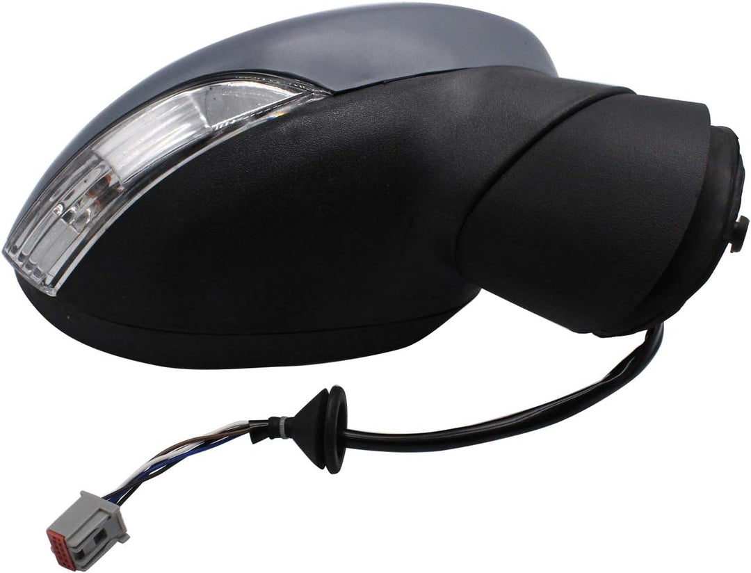 TAKPART Elektrischer Rückspiegel Türflügelspiegel Aussenspiegel rechts fur Fiesta MK7 2008-2012(Rech