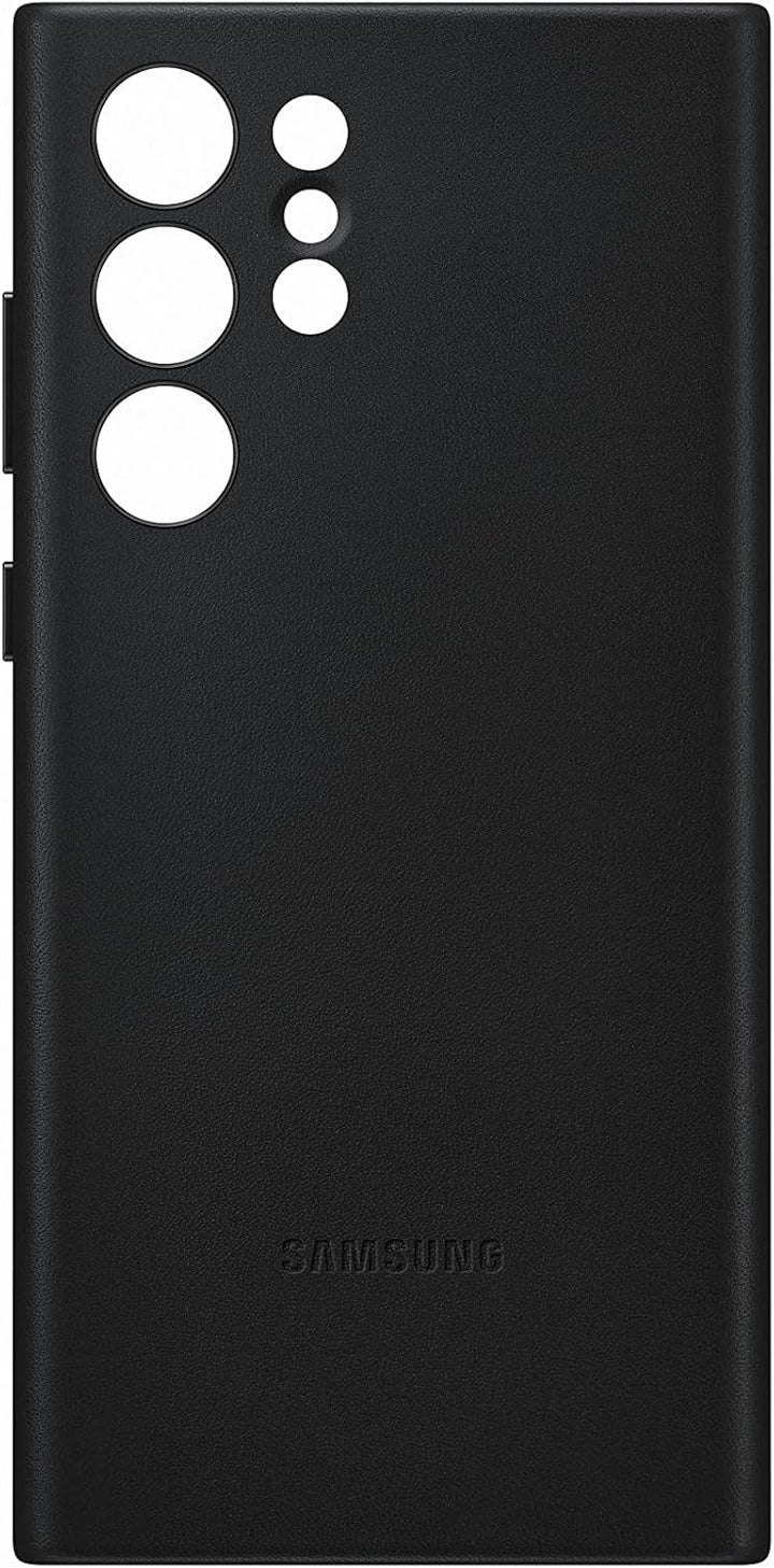Samsung Leather Smartphone Cover EF-VS908 für Galaxy S22 Ultra, Handy-Hülle, echtes Leder, Schutz Ca
