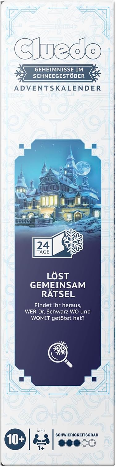 Cluedo Adventskalender: Secrets Under Snowfall - Deutsche Fassung
