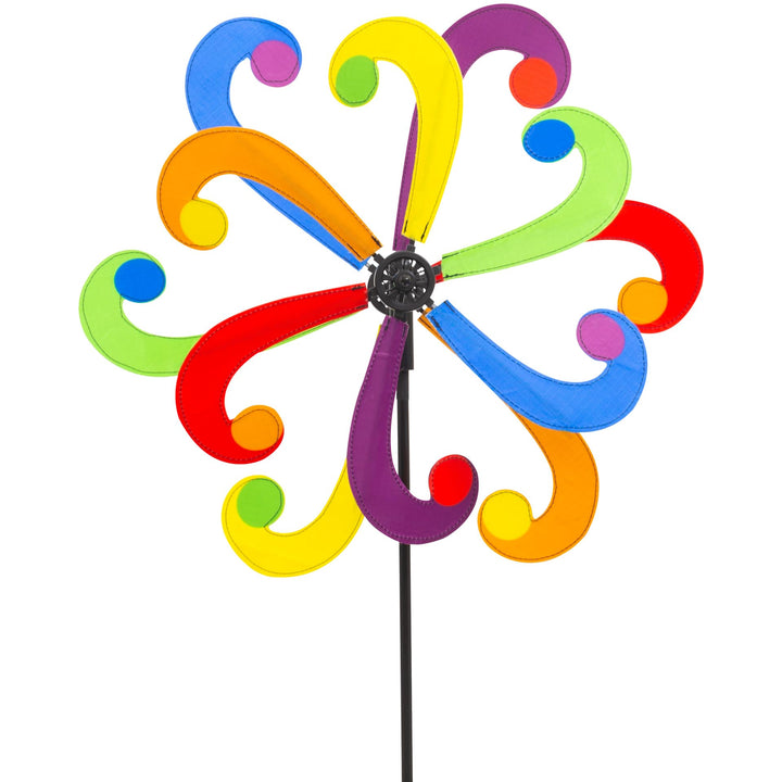 HQ Design Windspiration - Windmill, UV-beständige und wetterfeste Windspiel Deko für Garten, Terrass