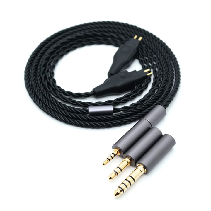 Janjunsi Upgrade Audio Kabel Ersatz Schnur Kompatibel mit Sennheiser HD580/HD650/HD660/HD600S/HD414/