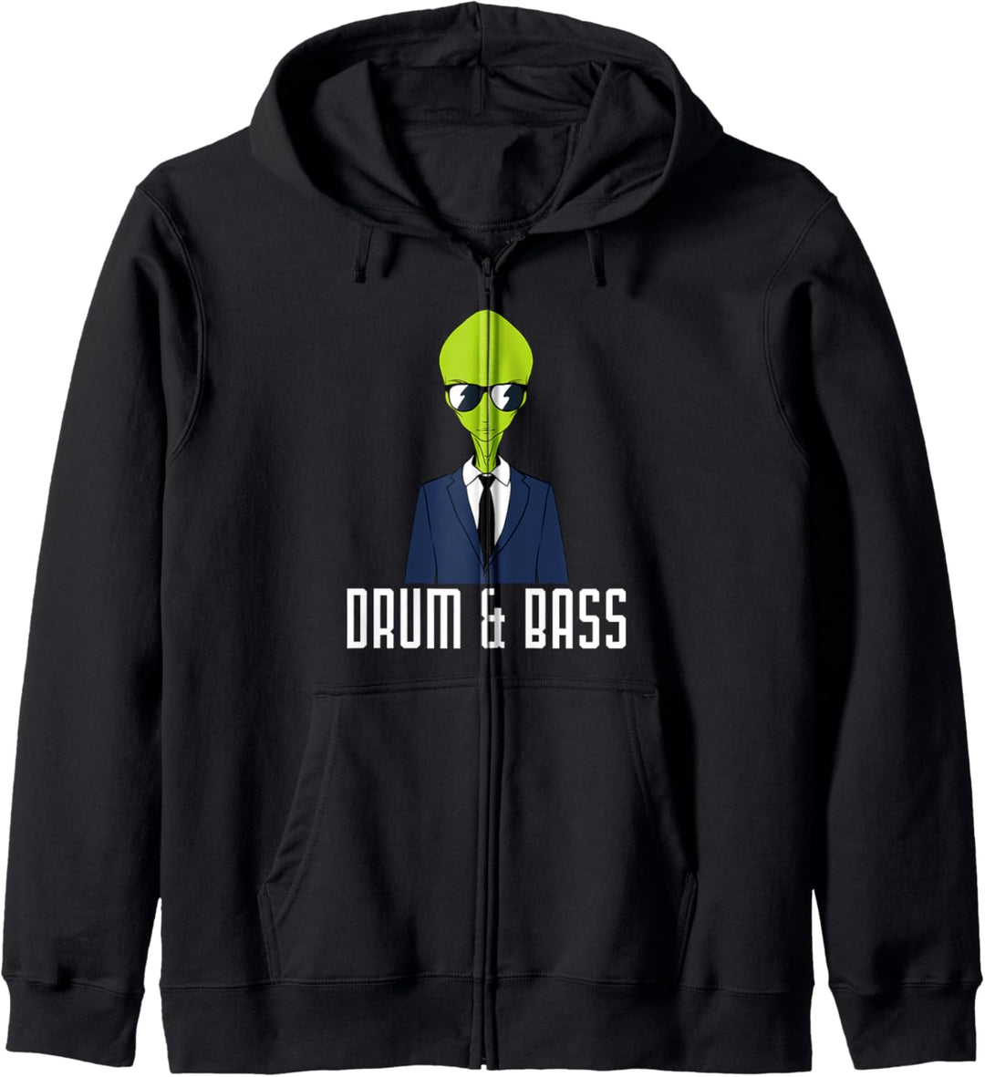 Hardtekk und Tekkno Hardcore Gabber Hardtekk Drum & Bass Kapuzenjacke