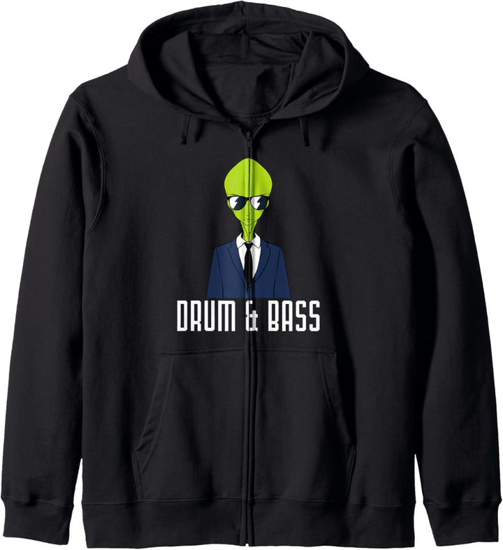 Hardtekk und Tekkno Hardcore Gabber Hardtekk Drum & Bass Kapuzenjacke