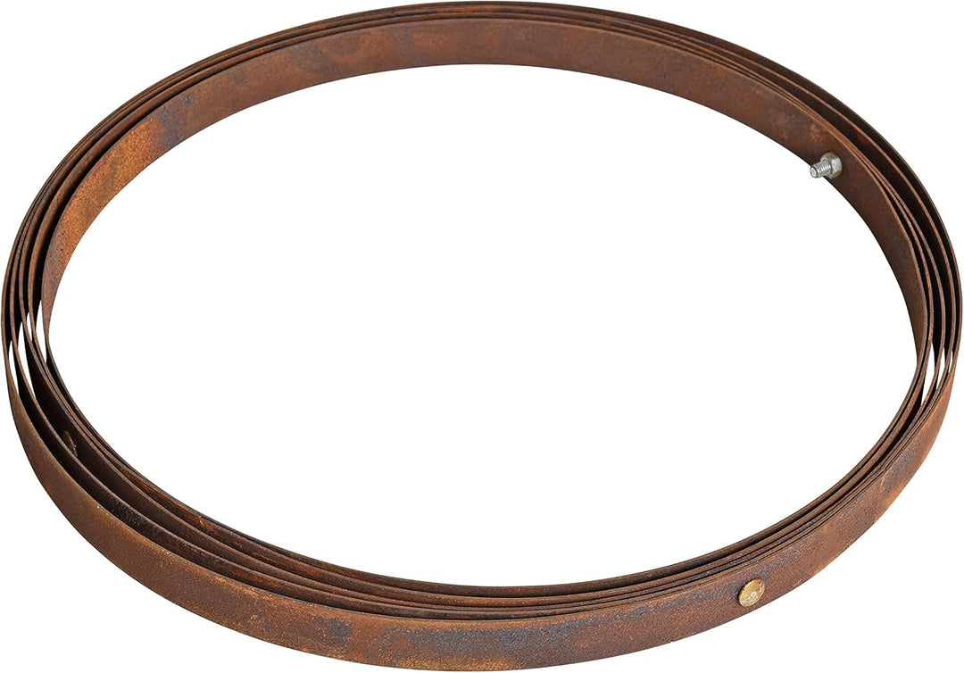 ESTEXO Edelrost Dekokugel Rostkugel Gartenkugel Kugel Metallband Bandeisen Gartendeko Rost Metall 30