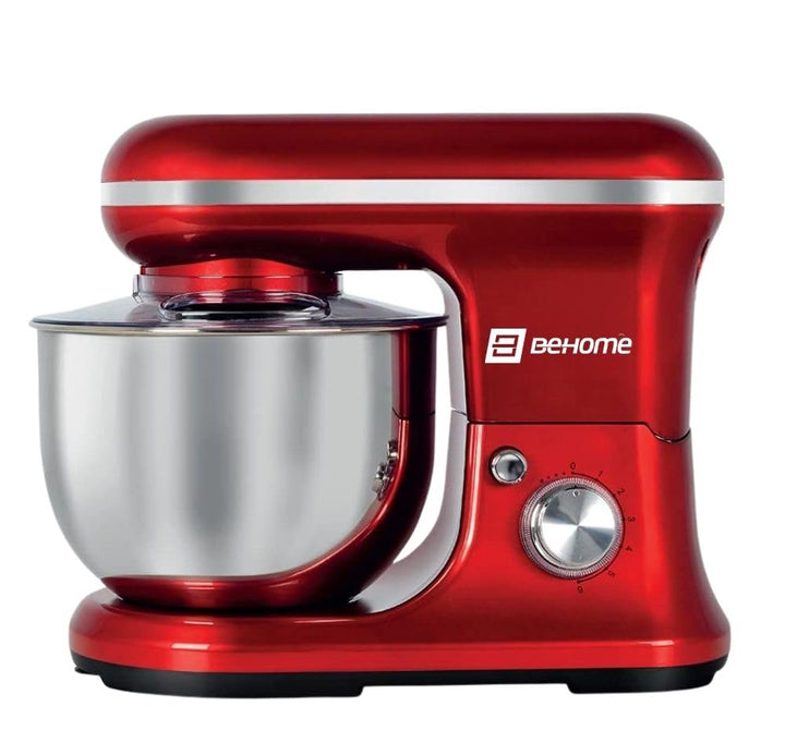 BEHOME Professionelle Knetmaschine, 1200 W, 5 l, 6 einstellbare Geschwindigkeiten, Pulse-Funktion, S